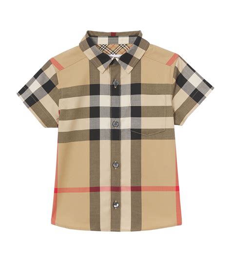 toddler boys burberry shirt|burberry toddler shirt sale.